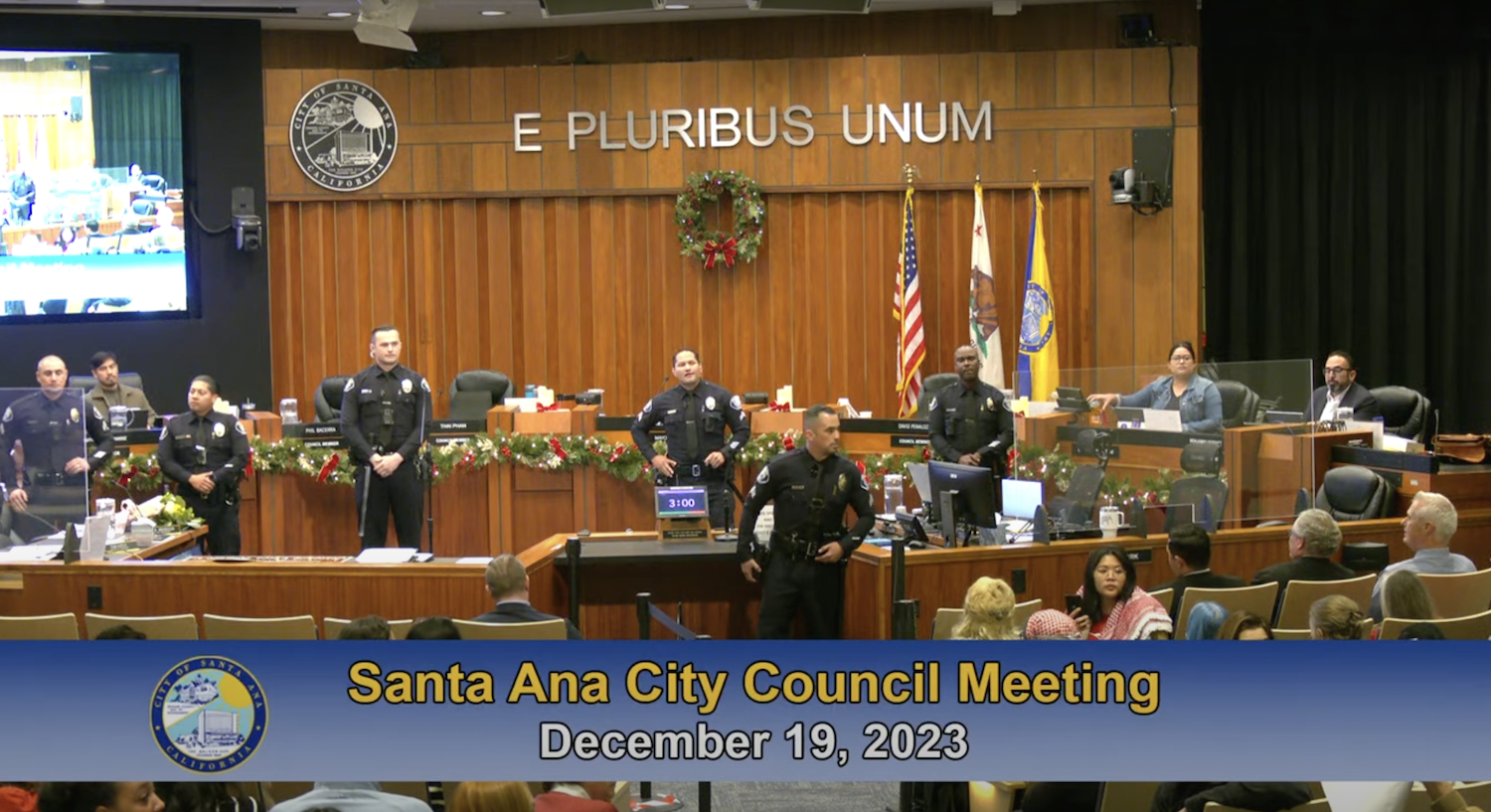 Santa Ana City Council Kicks Public Out of Meeting After Ceasefire Chants